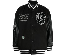 Bomberjacke mit Logo-Patch