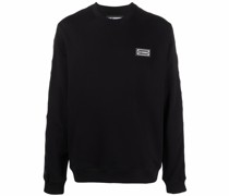 Pullover mit Logo-Streifen