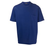 Klassisches T-Shirt mit Brusttasche