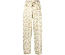 Hose mit grafischem Print