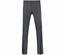 Melierte Slim-Fit-Chino