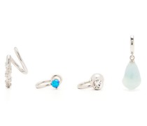 Set aus vier Ohrringen