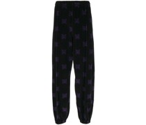 Baggy-Hose mit grafischem Print