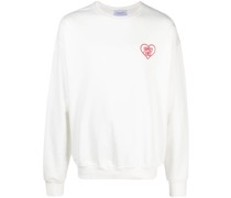 Sweatshirt mit Logo-Stickerei