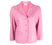 P.A.R.O.S.H. Einreihiger Lederblazer