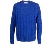 Pullover mit Zopfmuster
