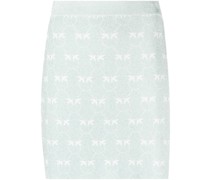 Minirock mit Logo-Print