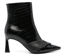 Stiefel aus Leder 80mm