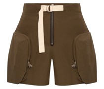 Shorts mit Reißverschlusstaschen