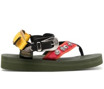Sandalen mit Nieten