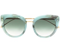 Runde Sonnenbrille mit Farbverlauf