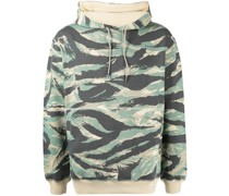 Hoodie mit Camouflage-Print