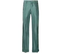 Straight-Leg-Hose mit Falten