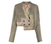 Cabanjacke im Patchwork-Look