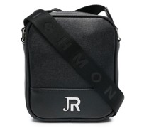 Schultertasche mit Logo-Schild