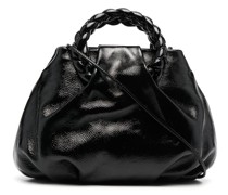 Handtasche mit geflochtenen Riemen
