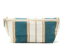 Gestreifte Kosmetiktasche
