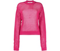 Pullover in Lochstrick