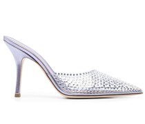 Hollywood Mules mit Kristallen 95mm