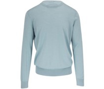 Strickpullover mit rundem Ausschnitt