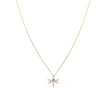 14kt Gelbgoldhalskette mit Libellenanhänger