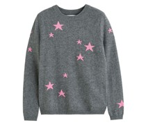 Star Pullover mit rundem Ausschnitt