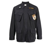 Hemdjacke mit Logo-Patch