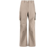Weite Jeans mit Cargotaschen