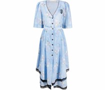Hemdkleid mit Blumen-Print