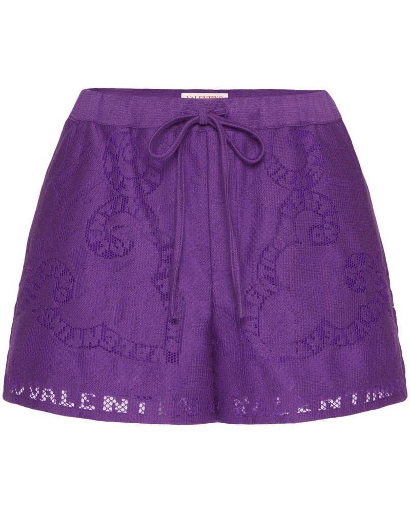 Valentino Garavani Damen Shorts aus Spitze