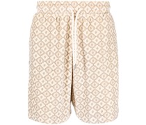 Joggingshorts mit grafischem Print