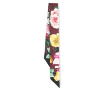Schal mit floralem Print