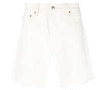 Halbhohe Jeans-Shorts