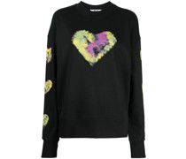Sweatshirt mit Herz-Print