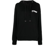 Hoodie mit Logo-Print
