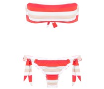 Gestreifter Bikini