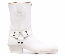 Stiefel mit eckiger Kappe