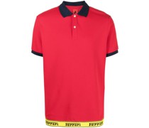 Poloshirt mit Logo-Streifen