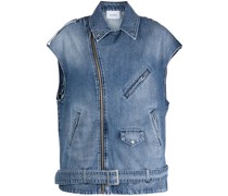 Ärmellose Jeansjacke