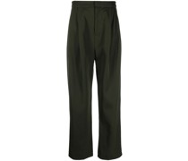 Plissierte Taillenhose