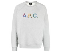 A.P.C. Shaun Sweatshirt mit Logo