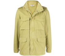 Military-Jacke mit versteckter Kapuze
