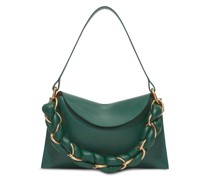 Schultertasche mit Kettenriemen
