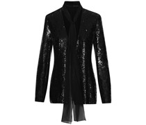 Blazer mit Pailletten