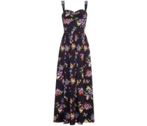 Maxikleid mit Blumen-Print