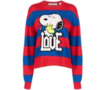 Gestreifter Wollpullover