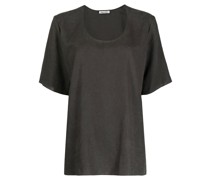 T-Shirt mit U-Ausschnitt