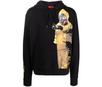Hoodie mit grafischem Print