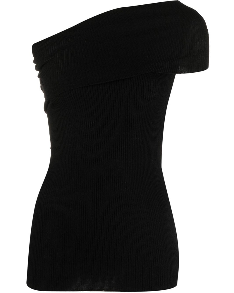 Rick Owens Damen Gestricktes One-Shoulder-Top