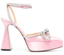 Pumps mit Kristallen 140mm
